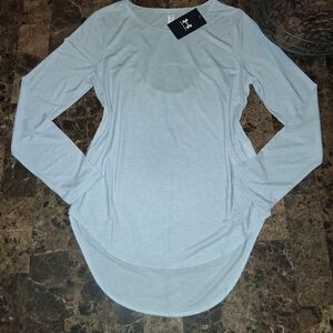 Under Armour Light Gray Long Sleeve Tee